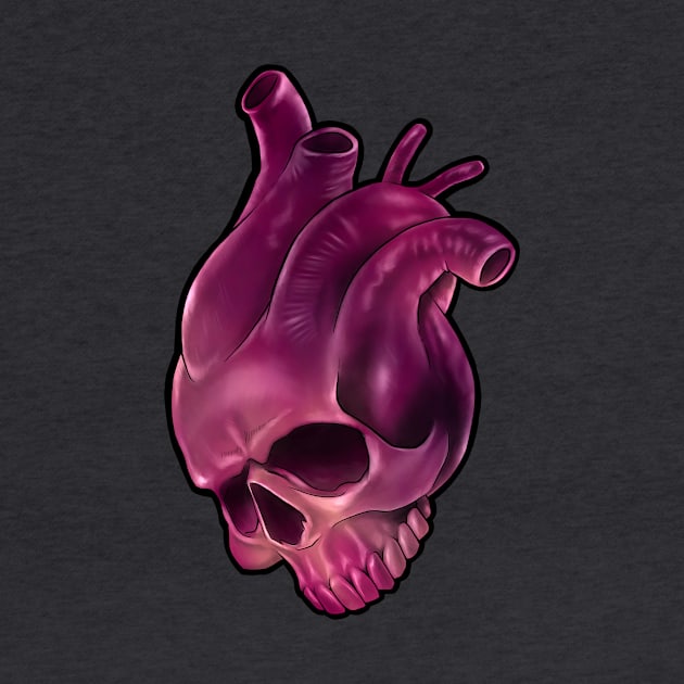 Heart Skull by jeffective